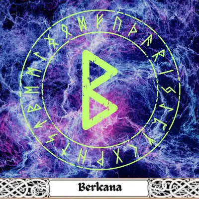 Rune Berkana ᛒ - Viking Héritage