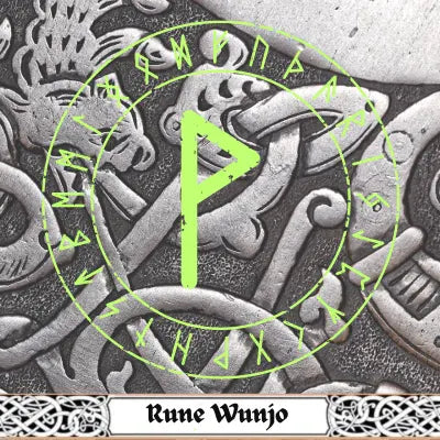 Rune Wunjo ᚹ - Viking Héritage