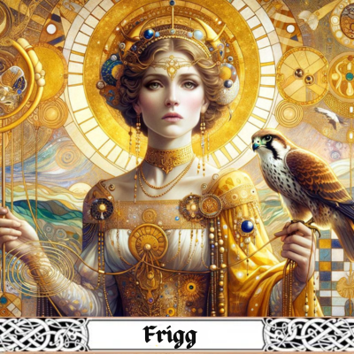 Déesse Frigg Mythologie Nordique