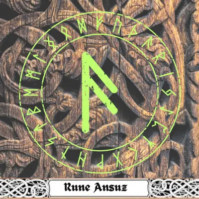 Rune Ansuz ᚨ - Viking Héritage