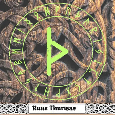 Rune Thurisaz ᚦ - Viking Héritage