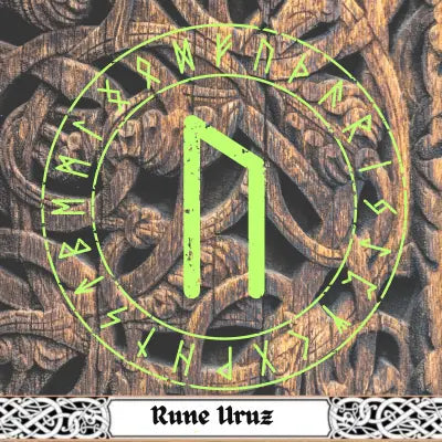 Rune Uruz ᚢ - Viking Héritage