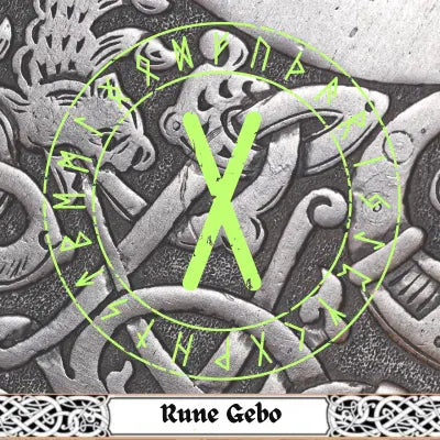 Rune Gebo ᚷ - Viking Héritage