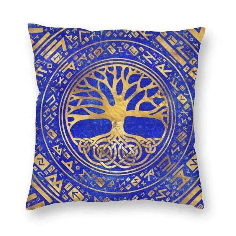 20 Housses de Coussin Vegvisir et Yggdrasil - au choix - Viking Héritage