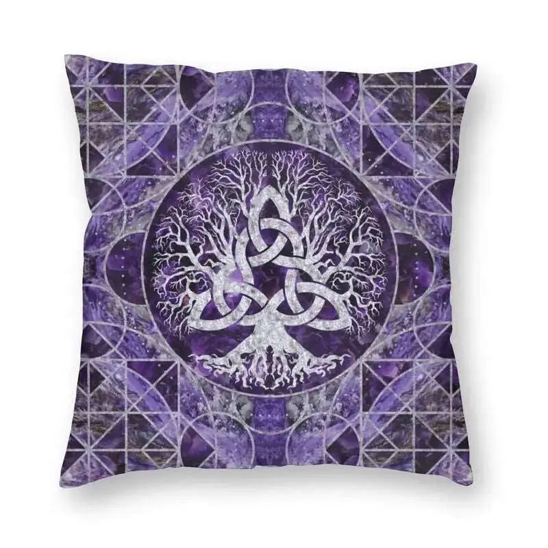 20 Housses de Coussin Vegvisir et Yggdrasil - au choix - Viking Héritage