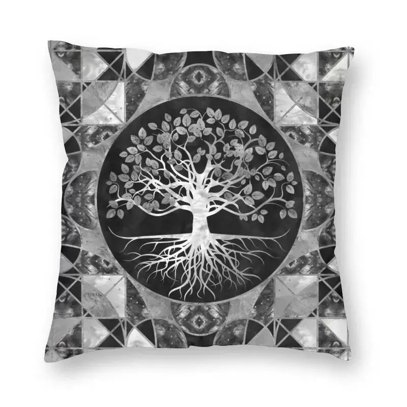 20 Housses de Coussin Vegvisir et Yggdrasil - au choix - Viking Héritage