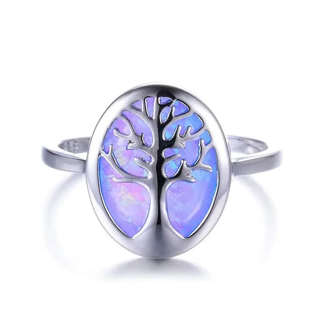 BAGUE ARBRE DE VIE COEUR PUR - Viking Héritage