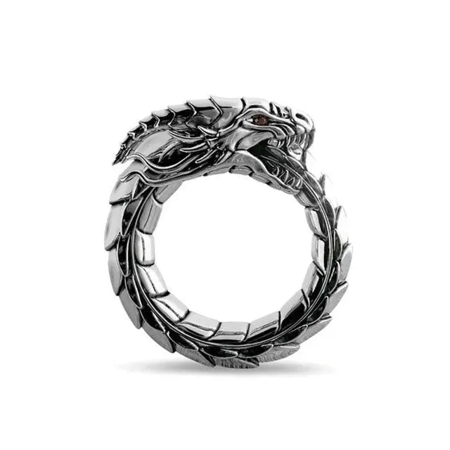 BAGUE DRAGON FAFNIR - Viking Héritage