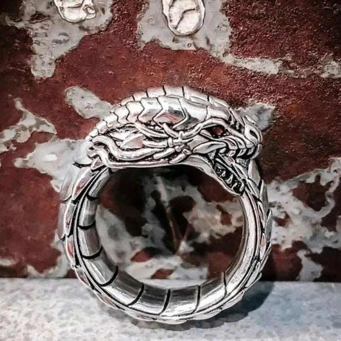 BAGUE DRAGON FAFNIR - Viking Héritage