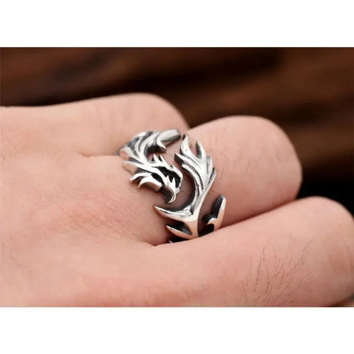 BAGUE DRAGON VIKING - Viking Héritage