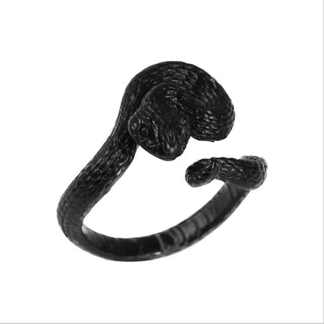 BAGUE SERPENT SAUVAGE - Viking Héritage