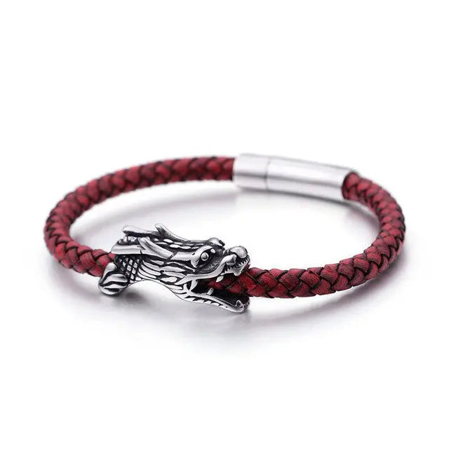 BRACELET DRAGON VIKING OUROBOROS - Viking Héritage