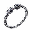 BRACELET JÖRMUNGANDR - ARGENT MASSIF - Viking Héritage