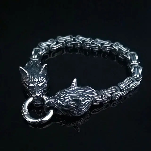 BRACELET LOUP GERI et FREKI - Viking Héritage