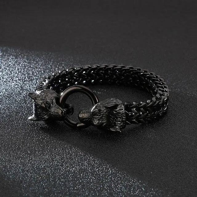 BRACELET LOUP VIKING FENRIR - Viking Héritage