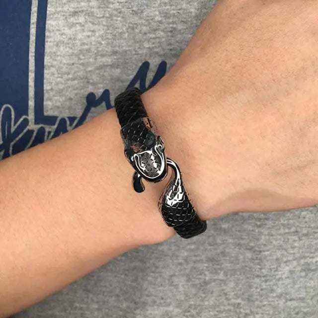 BRACELET VIKING JORMUNGANDR - Viking Héritage