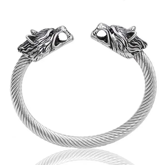 BRACELET VIKING LOUP FENRIR - Viking Héritage