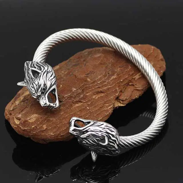 BRACELET VIKING LOUP FENRIR - Viking Héritage