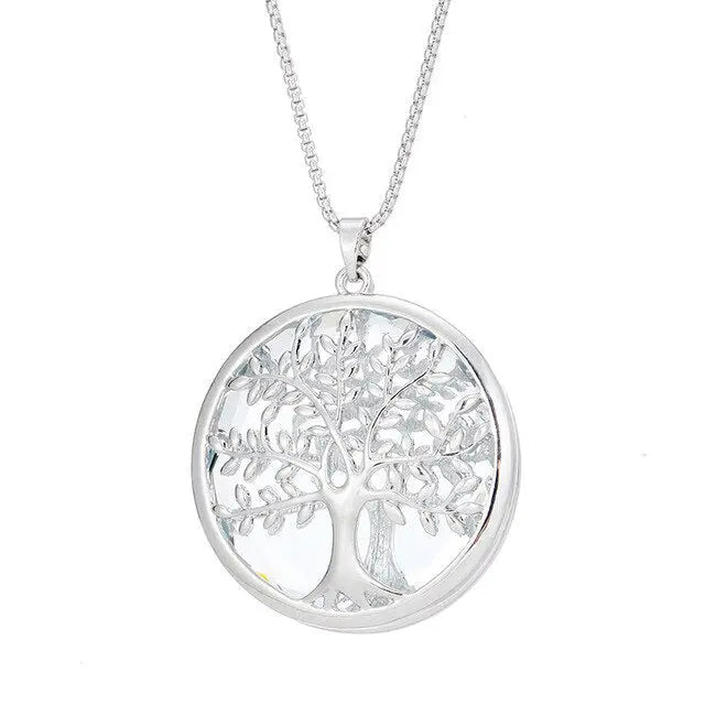 COLLIER ARBRE DE VIE MIRROIR - Viking Héritage