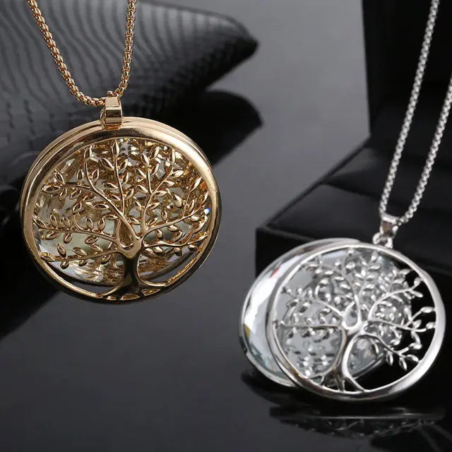 COLLIER ARBRE DE VIE MIRROIR - Viking Héritage