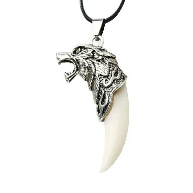 COLLIER DENT DE LOUP FENRIR - Viking Héritage