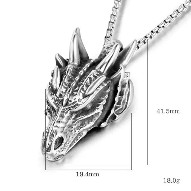 COLLIER DRAGON FAFNIR - Viking Héritage