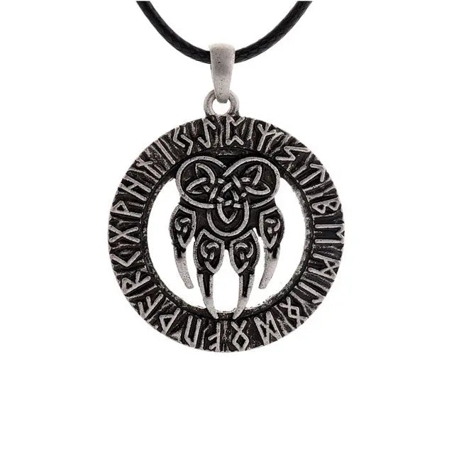 COLLIER GRIFFES DU LOUP FENRIR - Viking Héritage