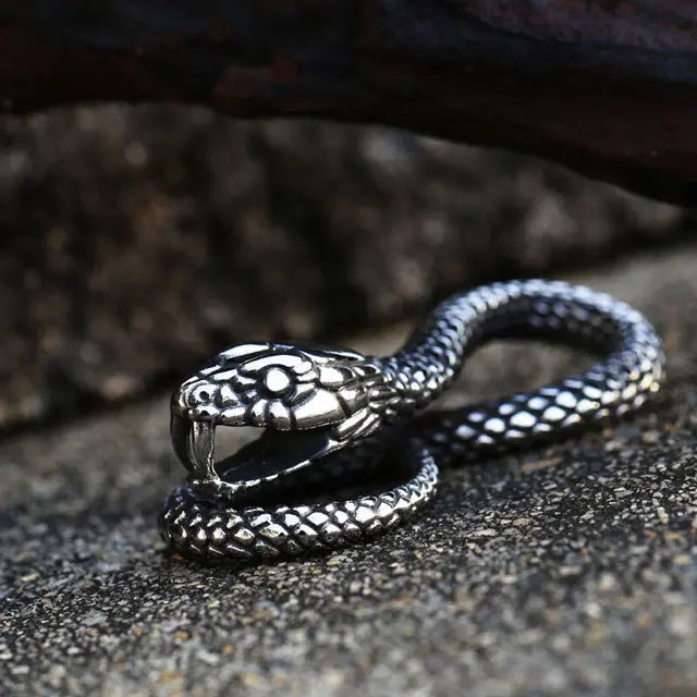 COLLIER SERPENT OUROBOROS - Viking Héritage