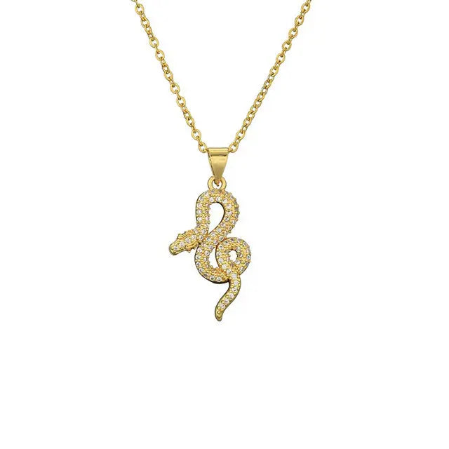 COLLIER SERPENT PRÉCIEUX - Viking Héritage