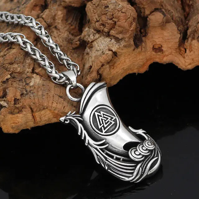 COLLIER VIKING DRAKKAR - Viking Héritage