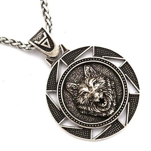 COLLIER VIKING LOUP SKOLL - Viking Héritage