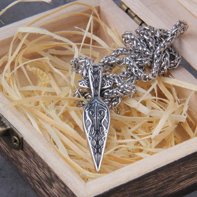 Collier Flèche d'Odin - Viking Héritage