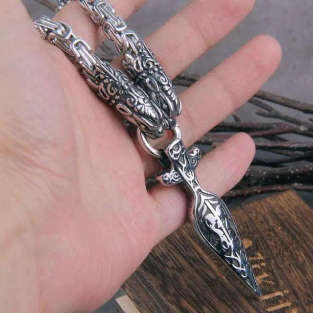 Collier Flèche d'Odin - Viking Héritage