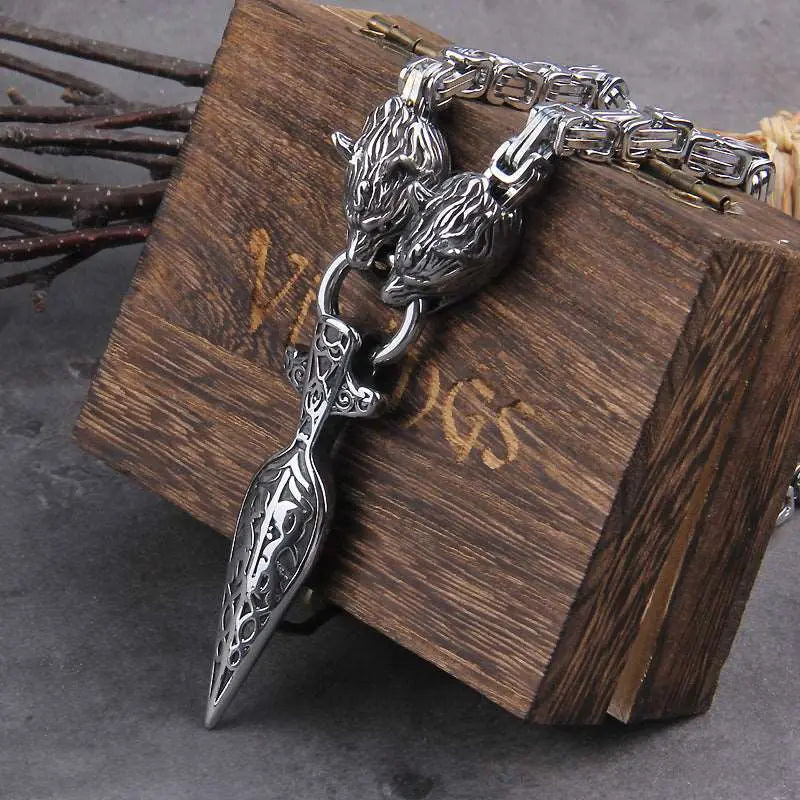 Collier Flèche d'Odin - Viking Héritage