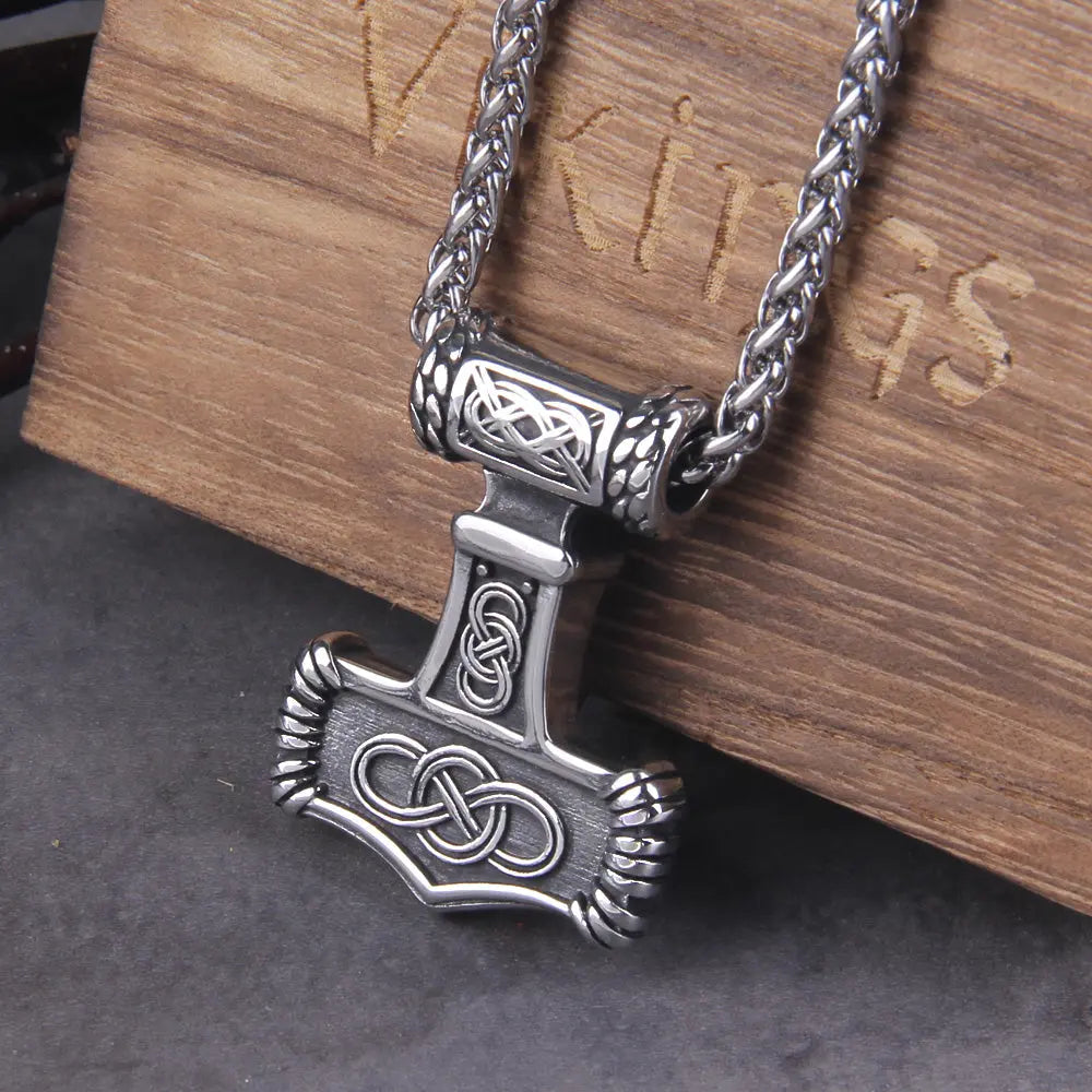 Collier Puissance du Mjolnir - Viking Héritage