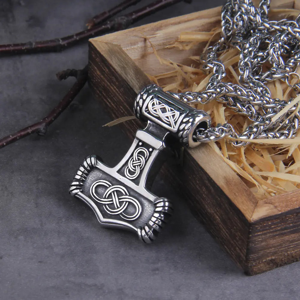 Collier Puissance du Mjolnir - Viking Héritage