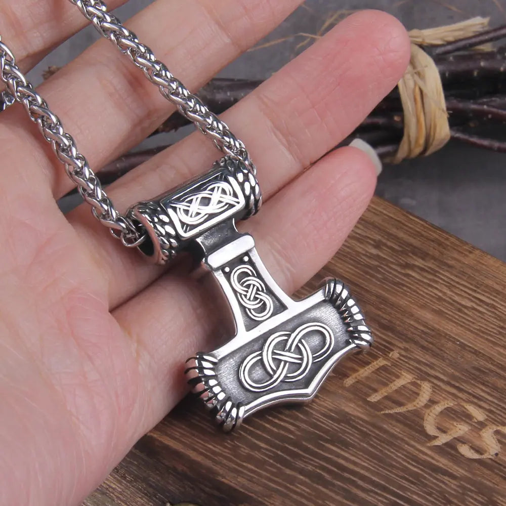 Collier Puissance du Mjolnir - Viking Héritage