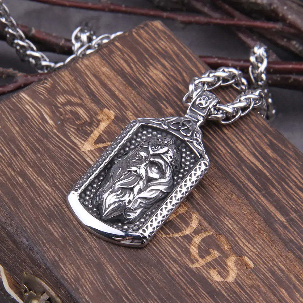 Collier Sagesse d'Odin - Viking Héritage