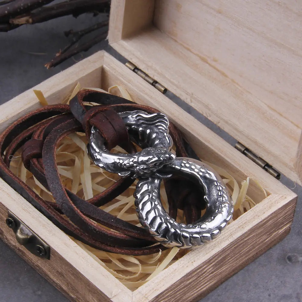 Collier Serpent Jormungand - Viking Héritage