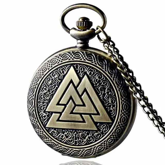 MONTRE DE POCHE VALKNUT - Viking Héritage