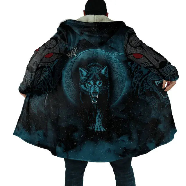 Manteau Loup Fenrir - Viking Héritage