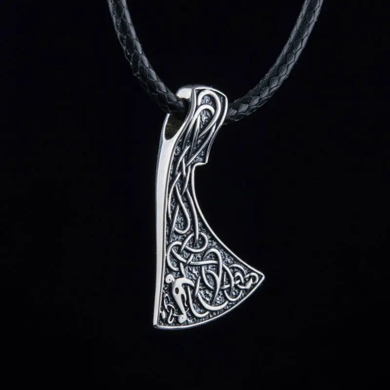 PENDENTIF HACHE VIKING ARGENT STERLING .925 - Viking Héritage