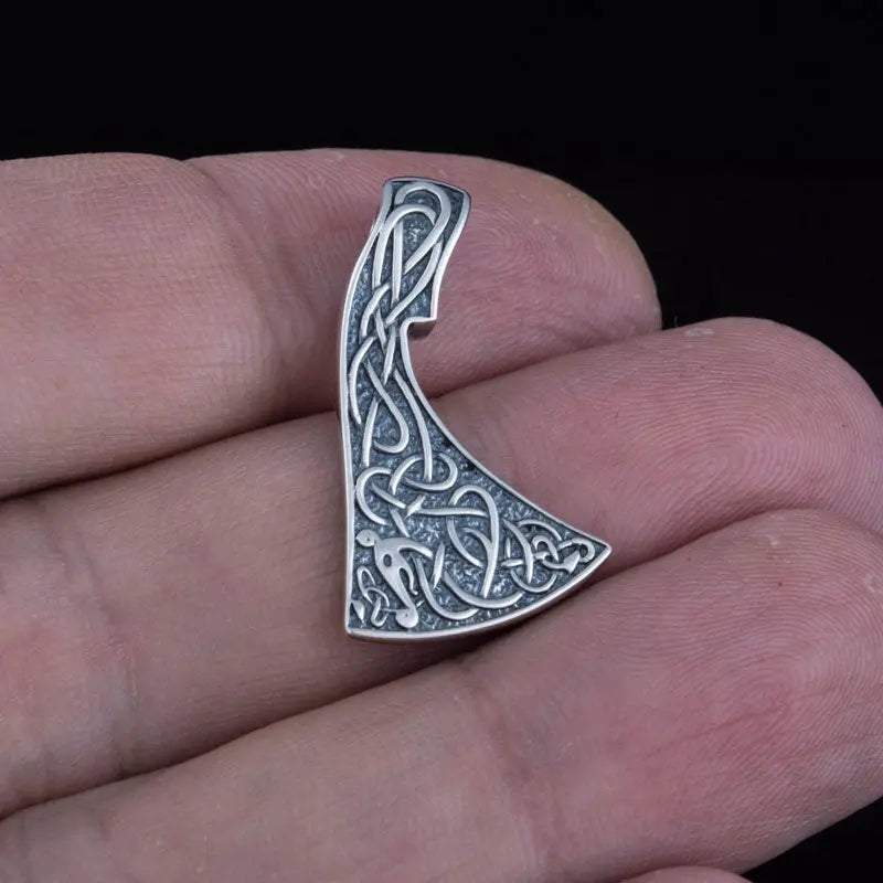 PENDENTIF HACHE VIKING ARGENT STERLING .925 - Viking Héritage