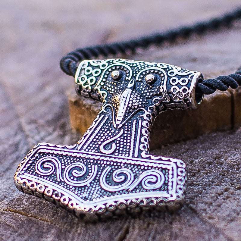 PENDENTIF MARTEAU DE THOR ARGENT STERLING .925 - Viking Héritage