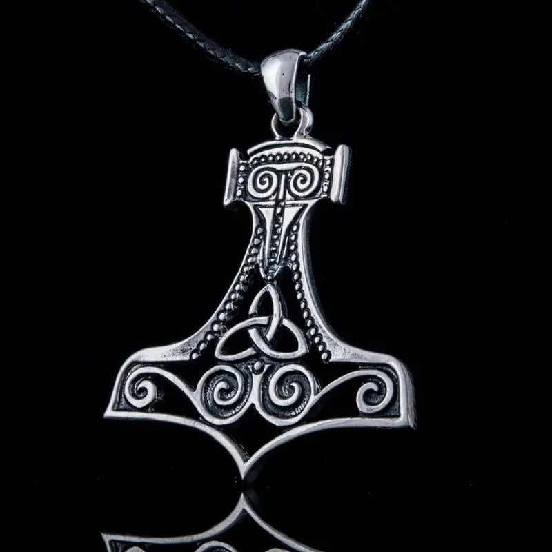 PENDENTIF MJOLNIR ARGENT STERLING .925 - Viking Héritage