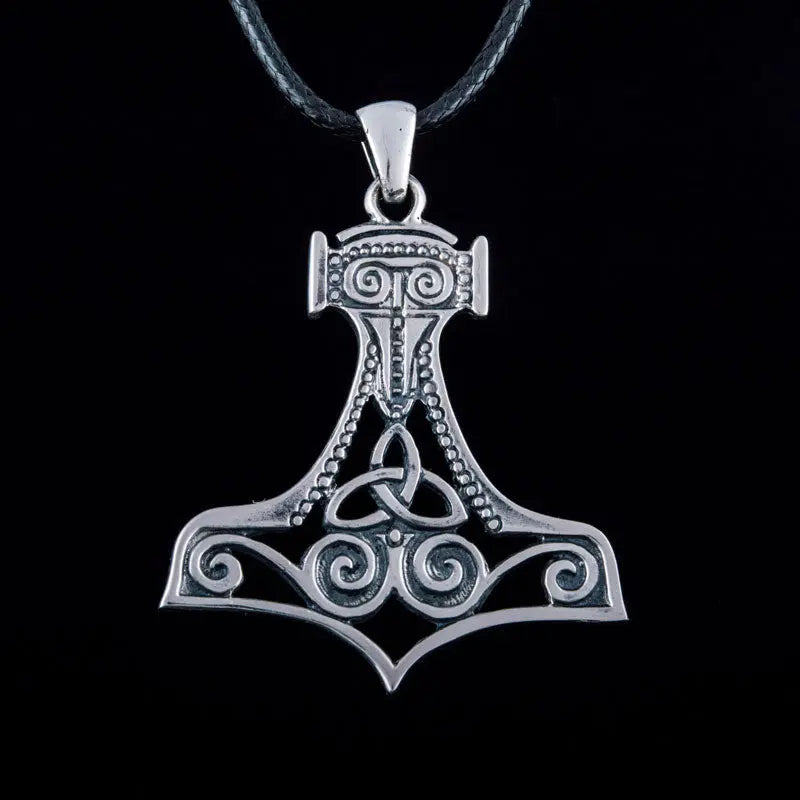 PENDENTIF MJOLNIR ARGENT STERLING .925 - Viking Héritage