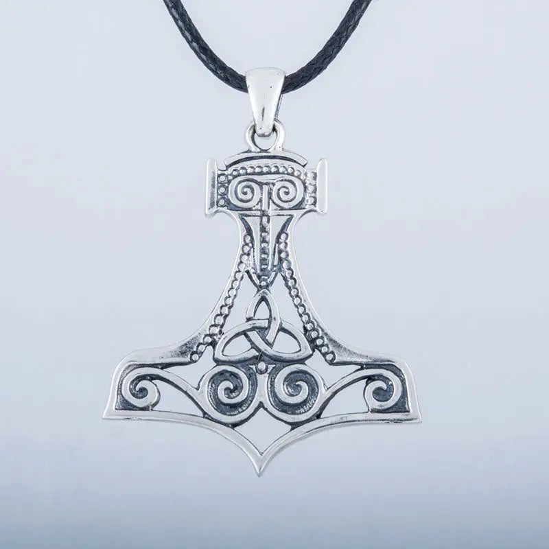 PENDENTIF MJOLNIR ARGENT STERLING .925 - Viking Héritage