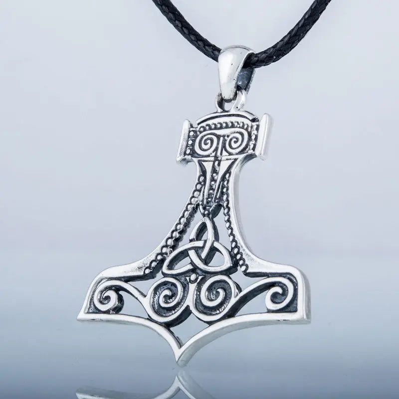 PENDENTIF MJOLNIR ARGENT STERLING .925 - Viking Héritage