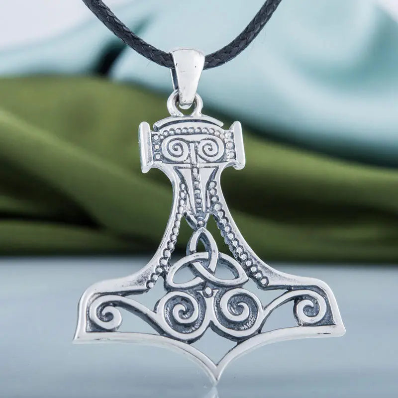 PENDENTIF MJOLNIR ARGENT STERLING .925 - Viking Héritage