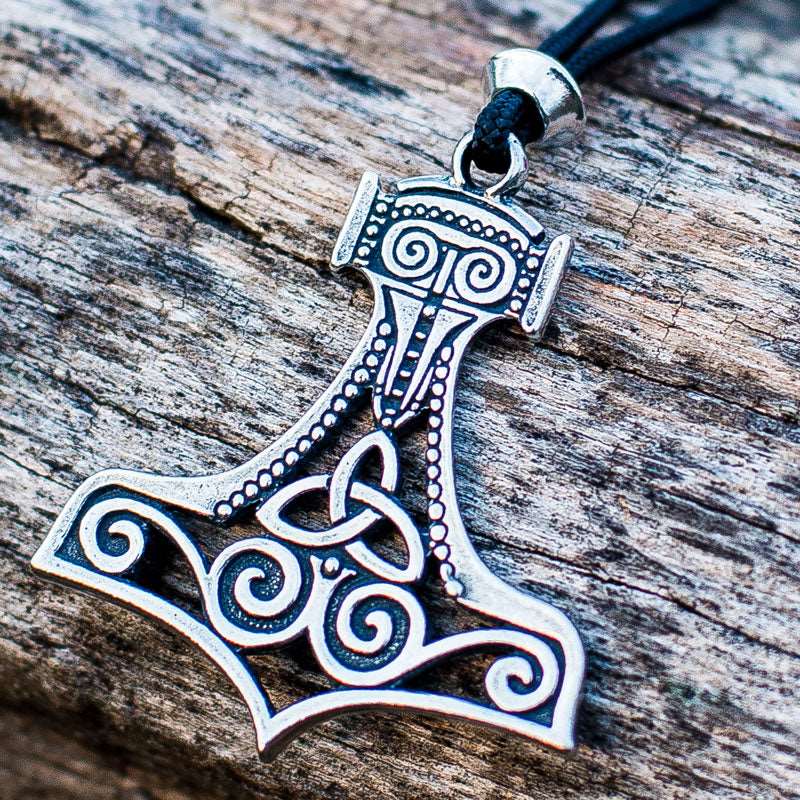 PENDENTIF MJOLNIR ARGENT STERLING .925 - Viking Héritage